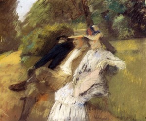 In The Park 1882